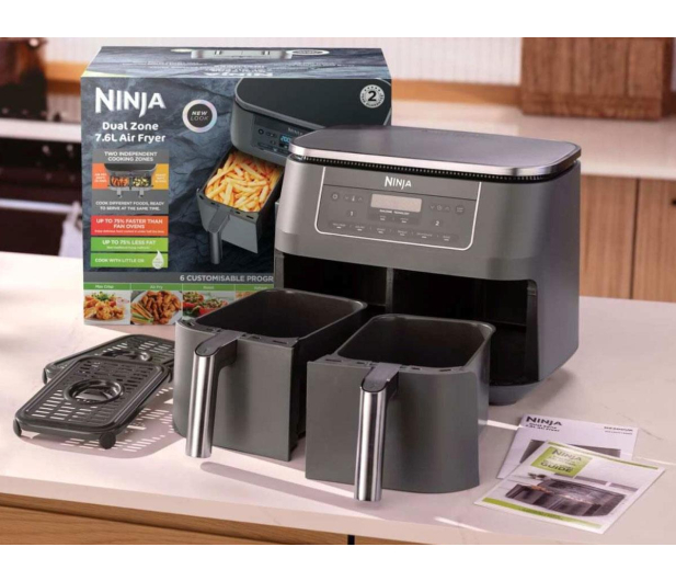 Ninja Frytkownica beztłuszczowa NINJA Foodi Max Dual Zone AF300EU - 1285490 - zdjęcie 3